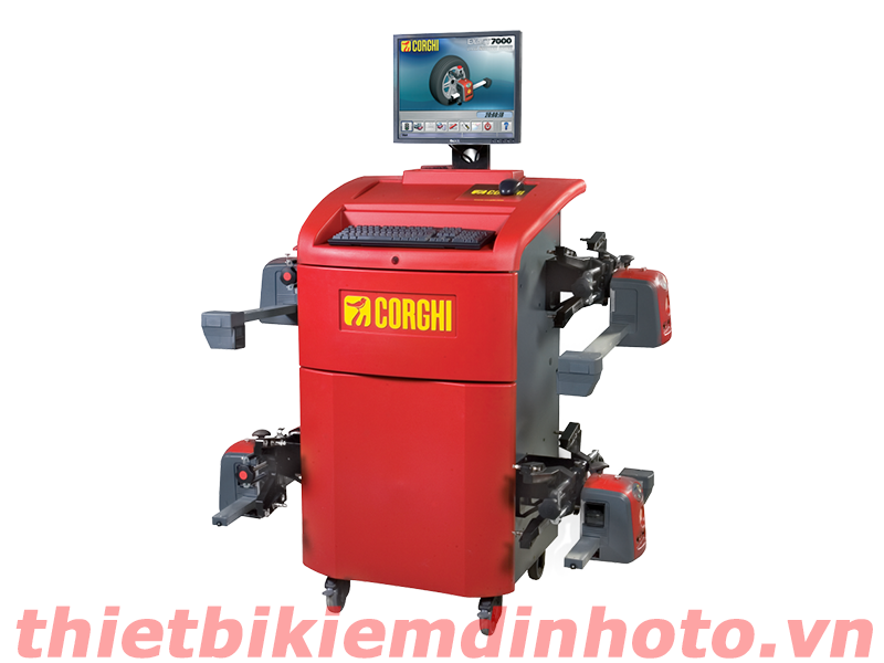 máy cân chỉnh lái điện tử, thiết bị cân chỉnh lái, thiết bị cân chỉnh lái điện tử, EXACT 7000